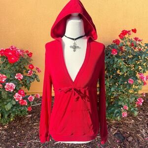 Elena Gilbert style hooded babydoll long sleeve